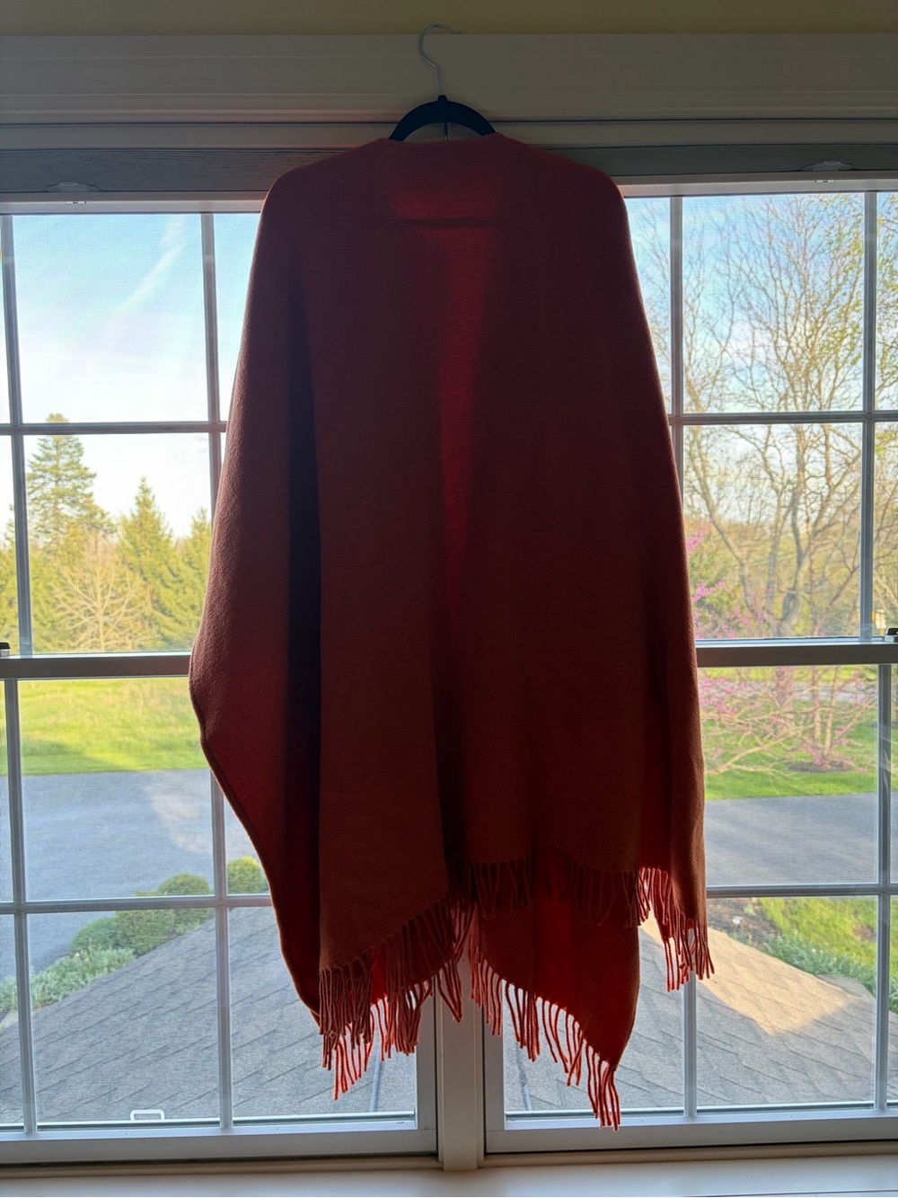 MICHAEL KORS orange cape